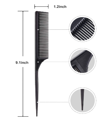 Rat Tail Comb- Plastic