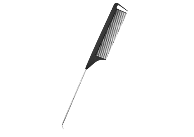 Rat Tail Comb- Metal