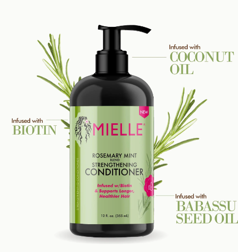 Mielle's Rosemary Mint Strengthening Conditioner