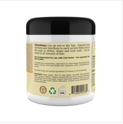 Taliah Waajid Curly Curl Cream 6oz